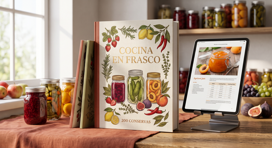 cocina en frasco