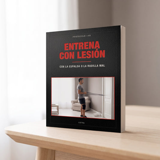ENTRENA CON LESIÓN — Sigue el protocolo con la espalda o la rodilla mal